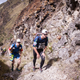 Day three of the 155-mile stage race in Ecuador; Crowley is on the right.